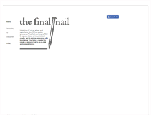 Tablet Screenshot of finalnail.com